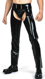 Chaps mit farbigem Innen-RV, 0,60 mm Latex