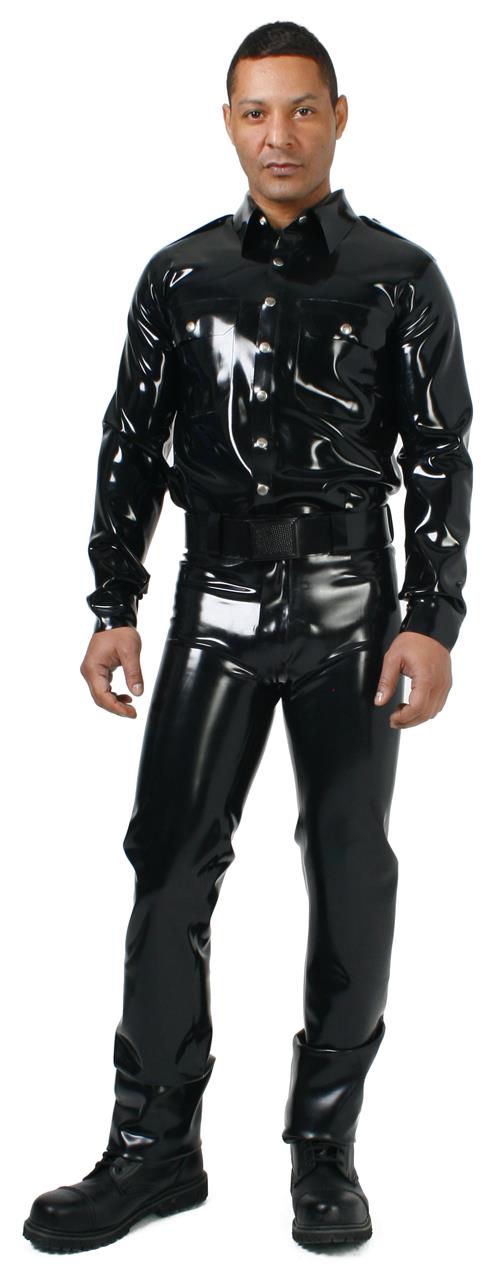 Policeshirt, langer Arm, 0,60 mm Latex