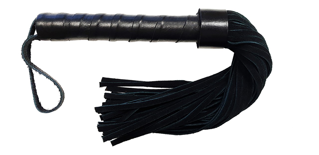 Wildlederflogger, 40 cm