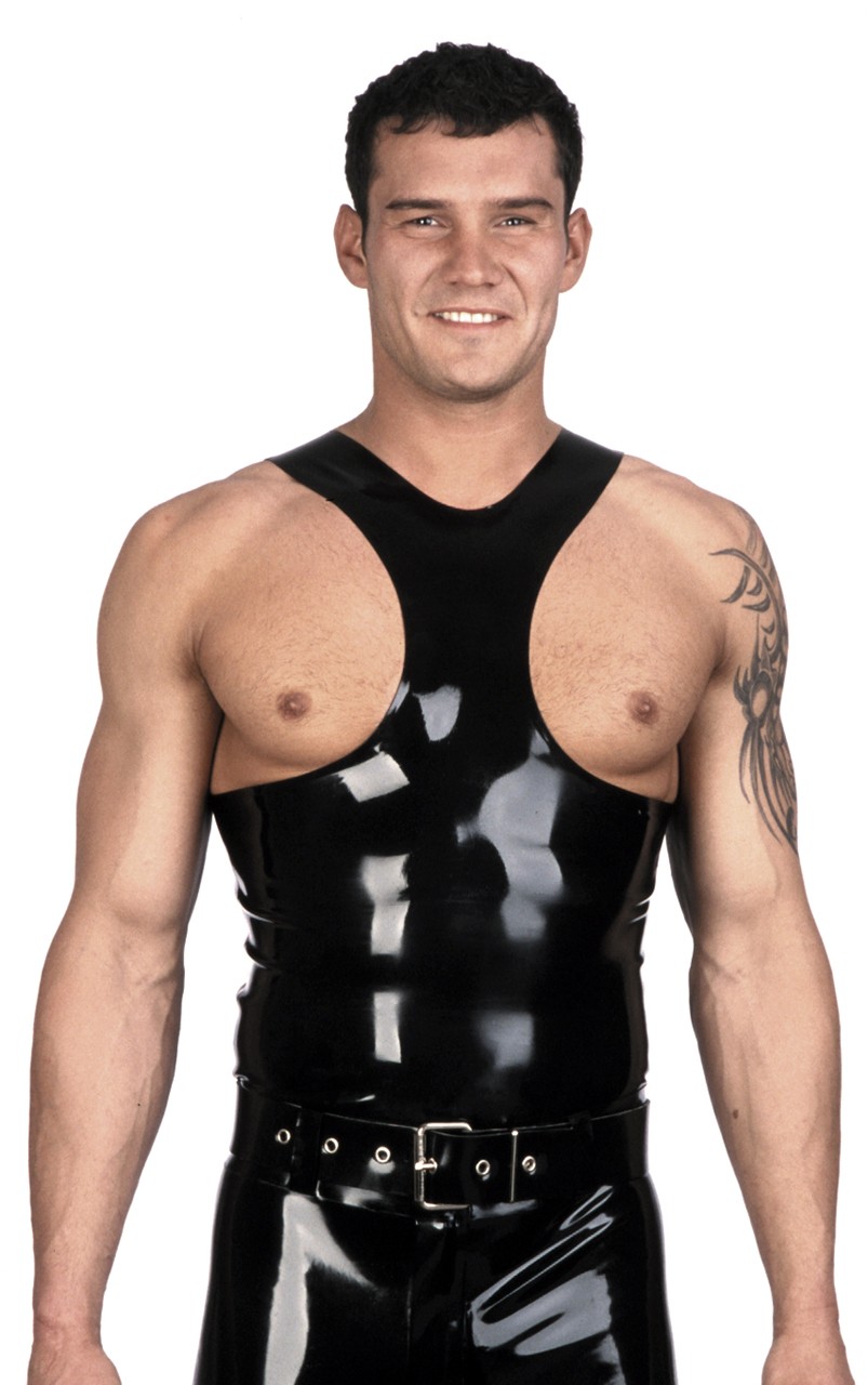 Trägershirt, brustwarzenfrei, 0,60 mm Latex