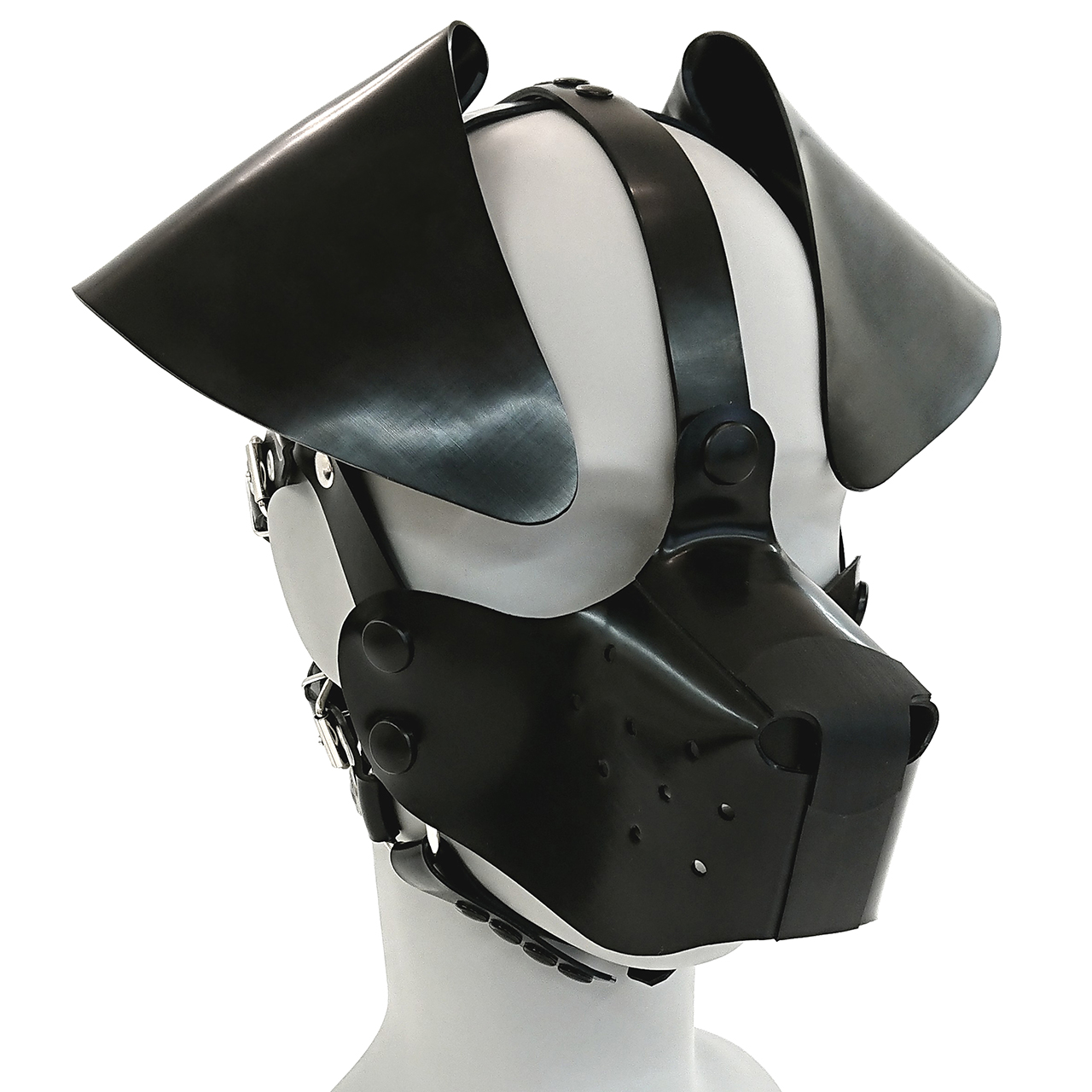 Hundemaskenharness, Schlappohren