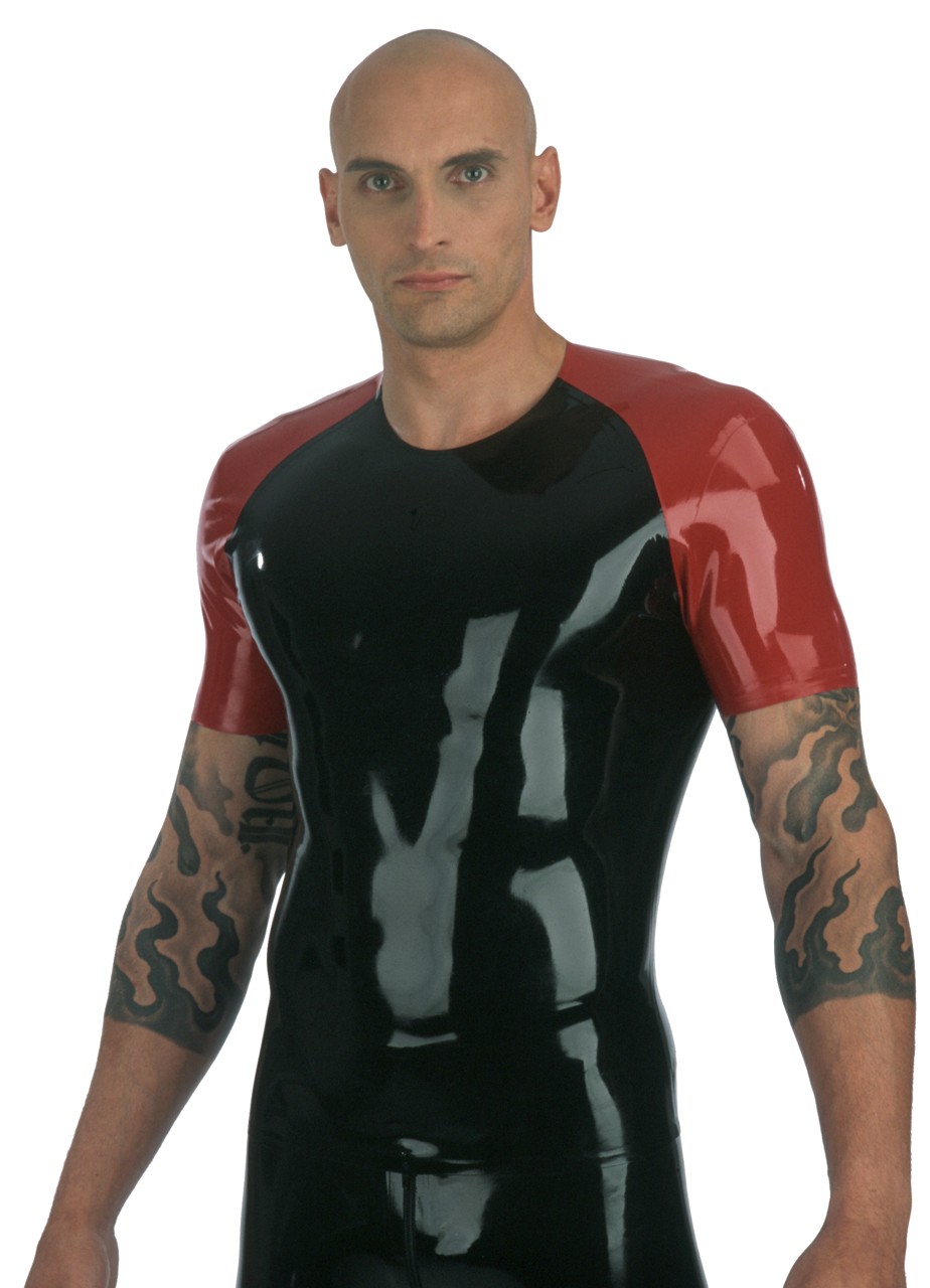T-Shirt mit Raglanarm, 0,35mm Latex