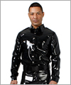 24018 Latex Policeshirt mit langem Arm