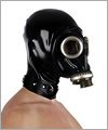 41037 Russische Gasmaske GPA mit Haube und abschliebarem Halsband