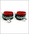 43445 Latex wrist restraints, 5 cm wide, lockable