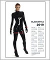 82163 Poster Kalender 2019 - Catsuit girl