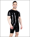 26012 Latex surf suit with codpiece