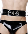 43091 Latex bondage waist belt
