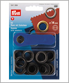 85612 Eyelets with back plate 14 mm