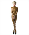 47812 Latex Meterware Metallic Honey (M90)