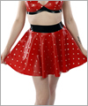 03007 Circle skirt with snaps - Polkadots