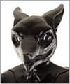 40639 Latex mask, Sergal, heavy quality