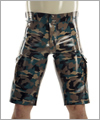 21048 Cargo shorts, knee-length, camouflage