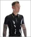 24015 Latex poloshirt, Fred Perry style