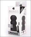 53157 All Black - Real Skin Touch Masturbator - Pookie