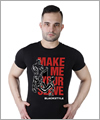 24620 T-Shirt - your Slave - Frontdruck