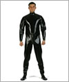 26014 Heavy latex suit no. 1 - with airtight back zip - immediately available