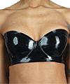 08206 RESTRICTED Bandeau Bra - Schwarz