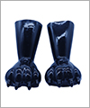 42094 Dog paws with claws for hands, pair