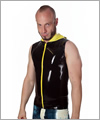 24042 Sleeveless sweatshirt with lined hood - available from stock
