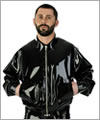 22002 Latex Bomberjacke mit Kragen