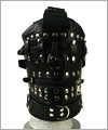 40820 Leather discipline hood