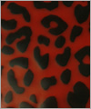 47604 Strukturlatex: Leopard rot