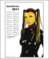 82128 Calendar 2011 - Girl with ponytails