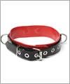 43511 Latex slave collar, 3 cm wide
