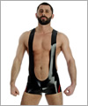 26018 Latex wrestling suit