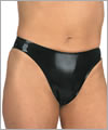 08001 Womens latex mini briefs