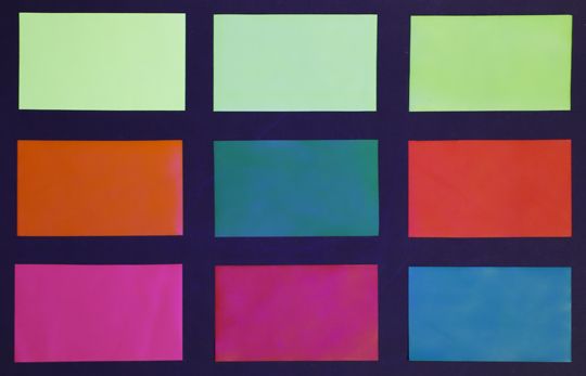 Neon Farben